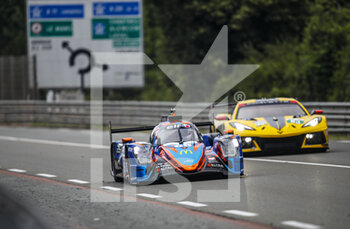 2022-06-05 - 65 CANAL Julien (fra), JAMIN Nicolas (fra), VAN UITERT Job (nld), Panis Racing, Oreca 07 - Gibson, action during the Test Day of the 2022 24 Hours of Le Mans, 3rd round of the 2022 FIA World Endurance Championship, on the Circuit de la Sarthe, on June 5, 2022 in Le Mans, France - 24 HEURES DU MANS 2022 - TEST DAY - ENDURANCE - MOTORS