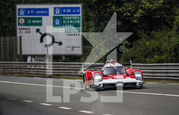 2022-06-05 - 709 BRISCOE Ryan (aus), WESTBROOK Richard (gbr), MAILLEUX Franck (fra), Glickenhaus Racing, Glickenhaus 007 LMH, action during the Test Day of the 2022 24 Hours of Le Mans, 3rd round of the 2022 FIA World Endurance Championship, on the Circuit de la Sarthe, on June 5, 2022 in Le Mans, France - 24 HEURES DU MANS 2022 - TEST DAY - ENDURANCE - MOTORS