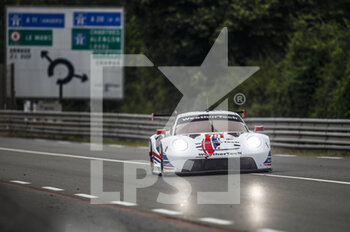 2022-06-05 - 79 MAC NEIL Cooper (usa), ANDLAUER Julien (fra), GIRAUDI Gianluca (ita), Weather Tech Racing, Porsche 911 RSR - 19, action during the Test Day of the 2022 24 Hours of Le Mans, 3rd round of the 2022 FIA World Endurance Championship, on the Circuit de la Sarthe, on June 5, 2022 in Le Mans, France - 24 HEURES DU MANS 2022 - TEST DAY - ENDURANCE - MOTORS