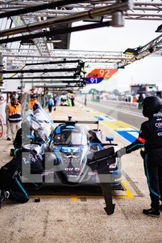 2022-06-05 - 37 YE Yifei (chn), TAYLOR Ricky (usa), KRUETTEN Niklas (ger), Cool Racing, Oreca 07 - Gibson, action, pit stop, during the Test Day of the 2022 24 Hours of Le Mans, 3rd round of the 2022 FIA World Endurance Championship, on the Circuit de la Sarthe, on June 5, 2022 in Le Mans, France - 24 HEURES DU MANS 2022 - TEST DAY - ENDURANCE - MOTORS