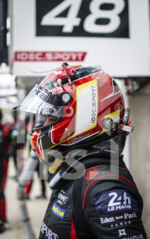 2022-06-05 - LAFARGUE Paul (fra), IDEC Sport, Oreca 07 - Gibson, portrait during the Test Day of the 2022 24 Hours of Le Mans, 3rd round of the 2022 FIA World Endurance Championship, on the Circuit de la Sarthe, on June 5, 2022 in Le Mans, France - 24 HEURES DU MANS 2022 - TEST DAY - ENDURANCE - MOTORS