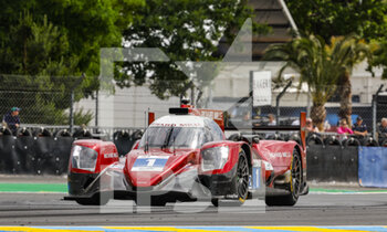 2022-06-05 - 01 WADOUX Lilou (fra), OGIER Sébastien (fra), MILESI Charles (fra), Richard Mille Racing Team, Oreca 07 - Gibson, action during the Test Day of the 2022 24 Hours of Le Mans, 3rd round of the 2022 FIA World Endurance Championship, on the Circuit de la Sarthe, on June 5, 2022 in Le Mans, France - 24 HEURES DU MANS 2022 - TEST DAY - ENDURANCE - MOTORS