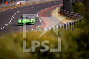 2022-06-05 - 75 EHRET Pierre (ger), HOOK Christian (bel), VARRONE Nicolas (arg), Iron Lynx, Ferrari 488 GTE Evo, action during the Test Day of the 2022 24 Hours of Le Mans, 3rd round of the 2022 FIA World Endurance Championship, on the Circuit de la Sarthe, on June 5, 2022 in Le Mans, France - 24 HEURES DU MANS 2022 - TEST DAY - ENDURANCE - MOTORS