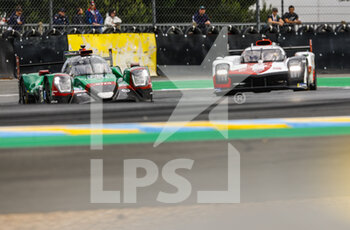 2022-06-05 - 28 RASMUSSEN Oliver (dnk), JONES Edward (gbr), ABERDEIN Jonathan (zaf), JOTA, Oreca 07 - Gibson, action during the Test Day of the 2022 24 Hours of Le Mans, 3rd round of the 2022 FIA World Endurance Championship, on the Circuit de la Sarthe, on June 5, 2022 in Le Mans, France - 24 HEURES DU MANS 2022 - TEST DAY - ENDURANCE - MOTORS