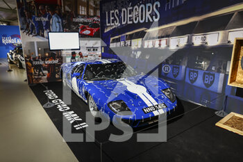2022-06-06 - Ford GT40 MKII at the ACO museum during the free practices and qualifying sessions of the 2022 24 Hours of Le Mans, 3rd round of the 2022 FIA World Endurance Championship, on the Circuit de la Sarthe, from June 8 to 12, 2022 in Le Mans, France - 24 HEURES DU MANS 2022 - FREE PRACTICES AND QUALIFYING - ENDURANCE - MOTORS