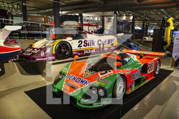 2022-06-06 - Mazda 787B 1991 winning car in the ACO museum during the free practices and qualifying sessions of the 2022 24 Hours of Le Mans, 3rd round of the 2022 FIA World Endurance Championship, on the Circuit de la Sarthe, from June 8 to 12, 2022 in Le Mans, France - 24 HEURES DU MANS 2022 - FREE PRACTICES AND QUALIFYING - ENDURANCE - MOTORS