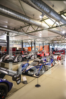 2022-06-06 - Peugeot 908 in the ACO museum during the free practices and qualifying sessions of the 2022 24 Hours of Le Mans, 3rd round of the 2022 FIA World Endurance Championship, on the Circuit de la Sarthe, from June 8 to 12, 2022 in Le Mans, France - 24 HEURES DU MANS 2022 - FREE PRACTICES AND QUALIFYING - ENDURANCE - MOTORS