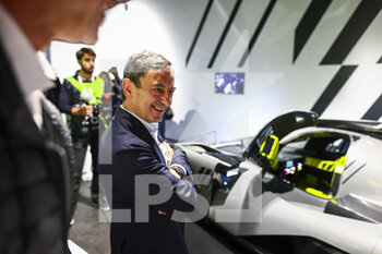 2022-06-06 - FILLON Pierre (fra), President of ACO, portait inaugurating the Peugeot exhibition at the ACO museum during the free practices and qualifying sessions of the 2022 24 Hours of Le Mans, 3rd round of the 2022 FIA World Endurance Championship, on the Circuit de la Sarthe, from June 8 to 12, 2022 in Le Mans, France - 24 HEURES DU MANS 2022 - FREE PRACTICES AND QUALIFYING - ENDURANCE - MOTORS