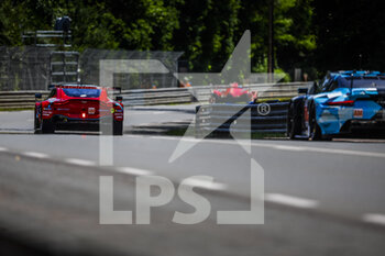 2022-06-07 - during the free practices and qualifying sessions of the 2022 24 Hours of Le Mans, 3rd round of the 2022 FIA World Endurance Championship, on the Circuit de la Sarthe, from June 8 to 12, 2022 in Le Mans, France - 24 HEURES DU MANS 2022 - FREE PRACTICES AND QUALIFYING - ENDURANCE - MOTORS