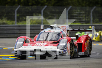 2022-06-07 - 708 PLA Olivier (fra), DUMAS Romain (fra), DERANI Felipe (bra), Glickenhaus Racing, Glickenhaus 007 LMH, action during the free practices and qualifying sessions of the 2022 24 Hours of Le Mans, 3rd round of the 2022 FIA World Endurance Championship, on the Circuit de la Sarthe, from June 8 to 12, 2022 in Le Mans, France - 24 HEURES DU MANS 2022 - FREE PRACTICES AND QUALIFYING - ENDURANCE - MOTORS