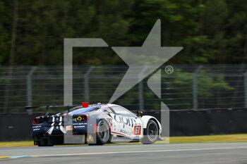 2022-06-07 - 61 PRETTE Louis (ita), GRUNEWALD Conrad (usa), ABRIL Vincent (fra), AF Corse, Ferrari 488 GTE Evo, action during the free practices and qualifying sessions of the 2022 24 Hours of Le Mans, 3rd round of the 2022 FIA World Endurance Championship, on the Circuit de la Sarthe, from June 8 to 12, 2022 in Le Mans, France - 24 HEURES DU MANS 2022 - FREE PRACTICES AND QUALIFYING - ENDURANCE - MOTORS