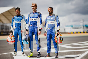 2022-06-07 - NATO Norman (fra), HABSBURG-LOTHRINGEN Ferdinand (aut), ANDRADE Rui (prt), Realteam by WRT, Oreca 07 - Gibson, portrait during the free practices and qualifying sessions of the 2022 24 Hours of Le Mans, 3rd round of the 2022 FIA World Endurance Championship, on the Circuit de la Sarthe, from June 8 to 12, 2022 in Le Mans, France - 24 HEURES DU MANS 2022 - FREE PRACTICES AND QUALIFYING - ENDURANCE - MOTORS