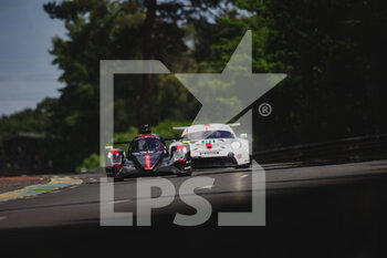 2022-06-08 - 48 LAFARGUE Paul (fra), CHATIN Paul-Loup (fra), PILET Patrick (fra), IDEC Sport, Oreca 07 - Gibson, action during the free practices and qualifying sessions of the 2022 24 Hours of Le Mans, 3rd round of the 2022 FIA World Endurance Championship, on the Circuit de la Sarthe, from June 8 to 12, 2022 in Le Mans, France - 24 HEURES DU MANS 2022 - FREE PRACTICES AND QUALIFYING - ENDURANCE - MOTORS