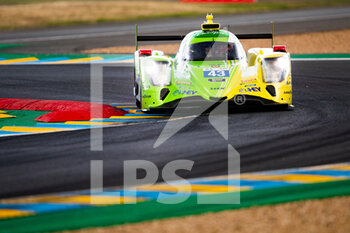 2022-06-08 - 43 HEINEMEIER-HANSSON David (dnk), SCHERER Fabio (swi), FITTIPALDI Pietro (bra), Inter Europol Competition, Oreca 07 - Gibson, action during the free practices and qualifying sessions of the 2022 24 Hours of Le Mans, 3rd round of the 2022 FIA World Endurance Championship, on the Circuit de la Sarthe, from June 8 to 12, 2022 in Le Mans, France - 24 HEURES DU MANS 2022 - FREE PRACTICES AND QUALIFYING - ENDURANCE - MOTORS