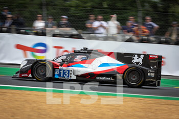 2022-06-09 - 13 CIMADOMO Philippe (fra), BECHE Mathias (swi), VAN DER HELM Tijmen (nld), TDS Racing x Vaillante, Oreca 07 - Gibson, action during the free practices and qualifying sessions of the 2022 24 Hours of Le Mans, 3rd round of the 2022 FIA World Endurance Championship, on the Circuit de la Sarthe, from June 8 to 12, 2022 in Le Mans, France - 24 HEURES DU MANS 2022 - FREE PRACTICES AND QUALIFYING - PART 2 - ENDURANCE - MOTORS