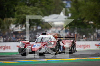 2022-06-09 - 01 WADOUX Lilou (fra), OGIER Sébastien (fra), MILESI Charles (fra), Richard Mille Racing Team, Oreca 07 - Gibson, action during the free practices and qualifying sessions of the 2022 24 Hours of Le Mans, 3rd round of the 2022 FIA World Endurance Championship, on the Circuit de la Sarthe, from June 8 to 12, 2022 in Le Mans, France - 24 HEURES DU MANS 2022 - FREE PRACTICES AND QUALIFYING - PART 2 - ENDURANCE - MOTORS