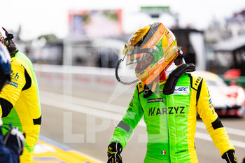 2022-06-09 - GUTIERREZ Esteban (mex), Inter Europol Competition, Oreca 07 - Gibson, portrait during the free practices and qualifying sessions of the 2022 24 Hours of Le Mans, 3rd round of the 2022 FIA World Endurance Championship, on the Circuit de la Sarthe, from June 8 to 12, 2022 in Le Mans, France - 24 HEURES DU MANS 2022 - FREE PRACTICES AND QUALIFYING - PART 2 - ENDURANCE - MOTORS