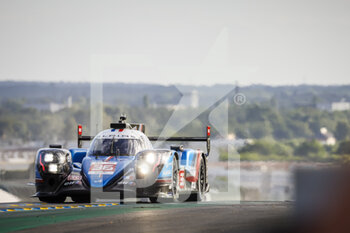 2022-06-09 - 36 NEGRAO André (bra), LAPIERRE Nicolas (fra), VAXIVIERE Matthieu (fra), Alpine Elf Team, Alpine A480 - Gibson, action,during the free practices and qualifying sessions of the 2022 24 Hours of Le Mans, 3rd round of the 2022 FIA World Endurance Championship, on the Circuit de la Sarthe, from June 8 to 12, 2022 in Le Mans, France - 24 HEURES DU MANS 2022 - FREE PRACTICES AND QUALIFYING - PART 2 - ENDURANCE - MOTORS
