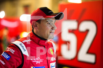 2022-06-09 - RIGON David (ita), AF Corse, Ferrari 488 GTE EVO, portrait, during the free practices and qualifying sessions of the 2022 24 Hours of Le Mans, 3rd round of the 2022 FIA World Endurance Championship, on the Circuit de la Sarthe, from June 8 to 12, 2022 in Le Mans, France - 24 HEURES DU MANS 2022 - FREE PRACTICES AND QUALIFYING - PART 2 - ENDURANCE - MOTORS