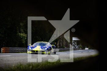 2022-06-09 - 59 WEST Alexander (fin), LEDOGAR Come (fra), KELIN Marvin (fra), Inception Racing, Ferrari 488 GTE Evo, action during the free practices and qualifying sessions of the 2022 24 Hours of Le Mans, 3rd round of the 2022 FIA World Endurance Championship, on the Circuit de la Sarthe, from June 8 to 12, 2022 in Le Mans, France - 24 HEURES DU MANS 2022 - FREE PRACTICES AND QUALIFYING - PART 2 - ENDURANCE - MOTORS