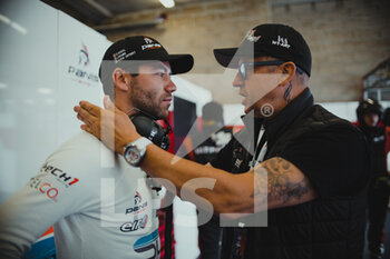 2022-06-09 - JAMIN Nicolas (fra), PANIS Olivier (fra), Panis Racing, Oreca 07 - Gibson, portrait during the free practices and qualifying sessions of the 2022 24 Hours of Le Mans, 3rd round of the 2022 FIA World Endurance Championship, on the Circuit de la Sarthe, from June 8 to 12, 2022 in Le Mans, France - 24 HEURES DU MANS 2022 - FREE PRACTICES AND QUALIFYING - ENDURANCE - MOTORS