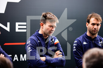 2022-06-10 - Alpine press conference VAXIVIERE Matthieu (fra), Alpine Elf Team, Alpine A480 - Gibson, portrait during the free practices and qualifying sessions of the 2022 24 Hours of Le Mans, 3rd round of the 2022 FIA World Endurance Championship, on the Circuit de la Sarthe, from June 8 to 12, 2022 in Le Mans, France - 24 HEURES DU MANS 2022 - FREE PRACTICES AND QUALIFYING - PART 2 - ENDURANCE - MOTORS