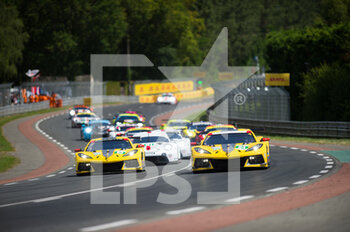 2022-06-10 - Formationlap during the 2022 24 Hours of Le Mans, 3rd round of the 2022 FIA World Endurance Championship, on the Circuit de la Sarthe, from June 11 to 12, 2022 in Le Mans, France - 24 HEURES DU MANS 2022 - PART 1 - ENDURANCE - MOTORS