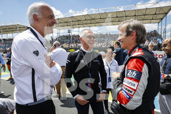 2022-06-11 - FINOT Jean-Marc with Stellantis CEO TAVARES Carlos and VASSELON Pascal (fra), technical director of Toyota Gazoo racing, portait during the 2022 24 Hours of Le Mans, 3rd round of the 2022 FIA World Endurance Championship, on the Circuit de la Sarthe, from June 11 to 12, 2022 in Le Mans, France - 24 HEURES DU MANS 2022 - PART 1 - ENDURANCE - MOTORS