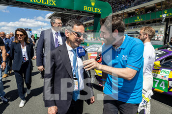 2022-06-11 - FILLON Pierre (fra), President of ACO, portait during the 2022 24 Hours of Le Mans, 3rd round of the 2022 FIA World Endurance Championship, on the Circuit de la Sarthe, from June 11 to 12, 2022 in Le Mans, France - 24 HEURES DU MANS 2022 - PART 1 - ENDURANCE - MOTORS
