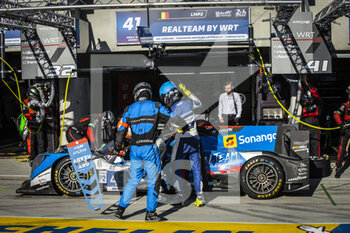 2022-06-11 - 41 ANDRADE Rui (prt), HABSBURG-LOTHRINGEN Ferdinand (aut), NATO Norman (fra), Realteam by WRT, Oreca 07 - Gibson, action, pit stop during the 2022 24 Hours of Le Mans, 3rd round of the 2022 FIA World Endurance Championship, on the Circuit de la Sarthe, from June 11 to 12, 2022 in Le Mans, France - 24 HEURES DU MANS 2022 - PART 1 - ENDURANCE - MOTORS