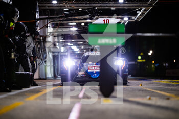 2022-06-11 - 36 NEGRAO André (bra), LAPIERRE Nicolas (fra), VAXIVIERE Matthieu (fra), Alpine Elf Team, Alpine A480 - Gibson, pitlane, during the 2022 24 Hours of Le Mans, 3rd round of the 2022 FIA World Endurance Championship, on the Circuit de la Sarthe, from June 11 to 12, 2022 in Le Mans, France - 24 HEURES DU MANS 2022 - PART 1 - ENDURANCE - MOTORS