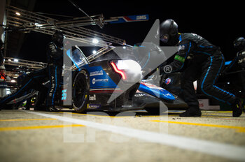 2022-06-12 - 36 NEGRAO André (bra), LAPIERRE Nicolas (fra), VAXIVIERE Matthieu (fra), Alpine Elf Team, Alpine A480 - Gibson, pitlane, during the 2022 24 Hours of Le Mans, 3rd round of the 2022 FIA World Endurance Championship, on the Circuit de la Sarthe, from June 11 to 12, 2022 in Le Mans, France - 24 HEURES DU MANS 2022 - PART 2 - ENDURANCE - MOTORS