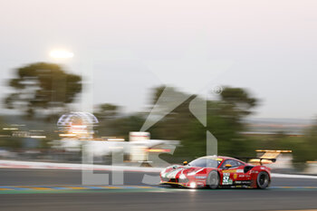 2022-06-12 - 52 MOLINA Miguel (spa), FUOCO Antonio (ita), RIGON David (ita), AF Corse, Ferrari 488 GTE EVO, action during the 2022 24 Hours of Le Mans, 3rd round of the 2022 FIA World Endurance Championship, on the Circuit de la Sarthe, from June 11 to 12, 2022 in Le Mans, France - Photo: Frederic Le Floc’h / DPPI - 24 HEURES DU MANS 2022 - PART 2 - ENDURANCE - MOTORS