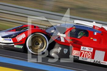 2022-06-12 - 708 PLA Olivier (fra), DUMAS Romain (fra), DERANI Felipe (bra), Glickenhaus Racing, Glickenhaus 007 LMH, action during the 2022 24 Hours of Le Mans, 3rd round of the 2022 FIA World Endurance Championship, on the Circuit de la Sarthe, from June 11 to 12, 2022 in Le Mans, France - Photo: Frederic Le Floc’h / DPPI - 24 HEURES DU MANS 2022 - PART 2 - ENDURANCE - MOTORS