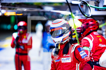2022-06-12 - MOLINA Miguel (spa), AF Corse, Ferrari 488 GTE EVO, portrait during the 2022 24 Hours of Le Mans, 3rd round of the 2022 FIA World Endurance Championship, on the Circuit de la Sarthe, from June 11 to 12, 2022 in Le Mans, France - 24 HEURES DU MANS 2022 - PART 2 - ENDURANCE - MOTORS