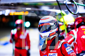 2022-06-12 - MOLINA Miguel (spa), AF Corse, Ferrari 488 GTE EVO, portrait during the 2022 24 Hours of Le Mans, 3rd round of the 2022 FIA World Endurance Championship, on the Circuit de la Sarthe, from June 11 to 12, 2022 in Le Mans, France - 24 HEURES DU MANS 2022 - PART 2 - ENDURANCE - MOTORS