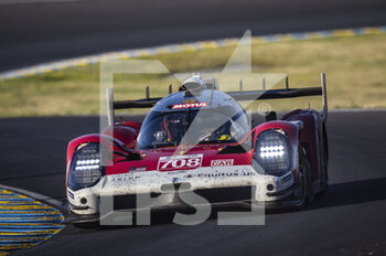 2022-06-12 - 708 PLA Olivier (fra), DUMAS Romain (fra), DERANI Felipe (bra), Glickenhaus Racing, Glickenhaus 007 LMH, action during the 2022 24 Hours of Le Mans, 3rd round of the 2022 FIA World Endurance Championship, on the Circuit de la Sarthe, from June 11 to 12, 2022 in Le Mans, France - 24 HEURES DU MANS 2022 - PART 2 - ENDURANCE - MOTORS