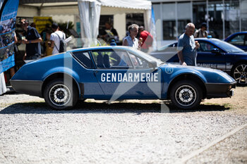 2022-06-12 - Alpine, Stand gendarmerie, Village, ambiance during the 2022 24 Hours of Le Mans, 3rd round of the 2022 FIA World Endurance Championship, on the Circuit de la Sarthe, from June 11 to 12, 2022 in Le Mans, France - 24 HEURES DU MANS 2022 - PART 2 - ENDURANCE - MOTORS
