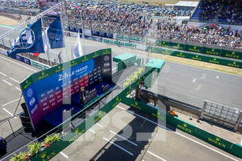 2022-06-10 - Podium celebration during the 2022 24 Hours of Le Mans, 3rd round of the 2022 FIA World Endurance Championship, on the Circuit de la Sarthe, from June 11 to 12, 2022 in Le Mans, France - 24 HEURES DU MANS 2022 - PART 2 - ENDURANCE - MOTORS