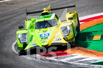 2022-06-30 - 43 FITTIPALDI Pietro (bra), HEINEMEIER HANSSON David (dnk), SCHERER Fabio (swi), Inter Europol Competition, Oreca 07 - Gibson, action during the 4 Hours of Monza 2022, 3rd round of the 2022 European Le Mans Series on the Autodromo Nazionale di Monza from July 1 to 3, in Monza, Italy - AUTO - ELMS - 4 HOURS OF MONZA 2022 - ENDURANCE - MOTORS