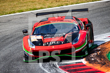 2022-06-30 - 32 EHRET Pierre (ger), VARRONE Nicolas (arg), GIDLEY Memo (mex), Rinaldi Racing, Ferrari 488 GTE, action during the 4 Hours of Monza 2022, 3rd round of the 2022 European Le Mans Series on the Autodromo Nazionale di Monza from July 1 to 3, in Monza, Italy - AUTO - ELMS - 4 HOURS OF MONZA 2022 - ENDURANCE - MOTORS