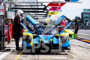 2022-06-30 - 15 VATALANO Valentino (ger), FELBERMAYR Jr Horst (aut), McCUSKER Austin (usa), RLR Msport, Ligier JS P320 - Nissan, pitlane, during the 4 Hours of Monza 2022, 3rd round of the 2022 European Le Mans Series on the Autodromo Nazionale di Monza from July 1 to 3, in Monza, Italy - AUTO - ELMS - 4 HOURS OF MONZA 2022 - ENDURANCE - MOTORS
