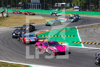 2022-07-03 - 83 BOVY Sarah (bel), FREY Rahel (swi), GATTING Michelle (dnk), Iron Lynx, Ferrari 488 GTE, action during the 4 Hours of Monza 2022, 3rd round of the 2022 European Le Mans Series on the Autodromo Nazionale di Monza from July 1 to 3, in Monza, Italy - AUTO - ELMS - 4 HOURS OF MONZA 2022 - ENDURANCE - MOTORS