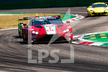 2022-07-03 - 95 ADAM Jonny (gbr), HARSHORNE John (gbr), CHAVES Henrique (prt), Oman Racing avec TF Sport, Aston Martin Vantage AMR, action during the 4 Hours of Monza 2022, 3rd round of the 2022 European Le Mans Series on the Autodromo Nazionale di Monza from July 1 to 3, in Monza, Italy - AUTO - ELMS - 4 HOURS OF MONZA 2022 - ENDURANCE - MOTORS