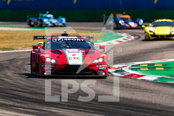 2022-07-03 - 95 ADAM Jonny (gbr), HARSHORNE John (gbr), CHAVES Henrique (prt), Oman Racing avec TF Sport, Aston Martin Vantage AMR, action during the 4 Hours of Monza 2022, 3rd round of the 2022 European Le Mans Series on the Autodromo Nazionale di Monza from July 1 to 3, in Monza, Italy - AUTO - ELMS - 4 HOURS OF MONZA 2022 - ENDURANCE - MOTORS