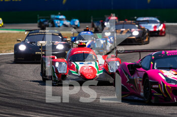 2022-07-03 - 09 DELETRAZ Louis (swi), HABSBURG Ferdinand (aut), COLOMBO Lorenzo (ita), Prema Racing, Oreca 07 - Gibson, action during the 4 Hours of Monza 2022, 3rd round of the 2022 European Le Mans Series on the Autodromo Nazionale di Monza from July 1 to 3, in Monza, Italy - AUTO - ELMS - 4 HOURS OF MONZA 2022 - ENDURANCE - MOTORS