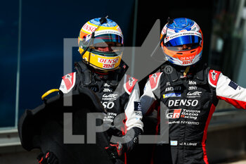 2022-07-08 - CONWAY Mike (gbr), Toyota Gazoo Racing, Toyota GR010 - Hybrid, LOPEZ Jose Maria (arg), Toyota Gazoo Racing, Toyota GR010 - Hybrid, portrait during the 6 Hours of Monza 2022, 4th round of the 2022 FIA World Endurance Championship on the Autodromo Nazionale di Monza from July 8 to 10, 2022 in Monza, Italy - AUTO - FIA WEC - 6 HOURS OF MONZA 2022 - ENDURANCE - MOTORS
