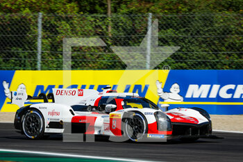 2022-07-09 - 08 BUEMI Sébastien (swi), HARTLEY Brendon (nzl), HIRAKAWA Ryo (jpn), Toyota Gazoo Racing, Toyota GR010 - Hybrid, action during the 6 Hours of Monza 2022, 4th round of the 2022 FIA World Endurance Championship on the Autodromo Nazionale di Monza from July 8 to 10, 2022 in Monza, Italy - AUTO - FIA WEC - 6 HOURS OF MONZA 2022 - ENDURANCE - MOTORS