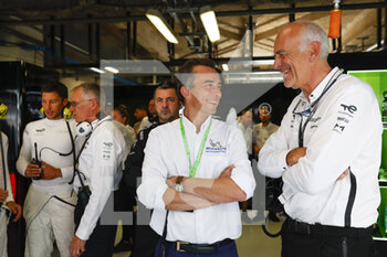 2022-07-09 - FINOT Jean-Marc (fra), Director of Stellantis Motorsport, portrait, Matthieu Bonardel Head of Motorsport Business Line at Michelin , portrait, during the 6 Hours of Monza 2022, 4th round of the 2022 FIA World Endurance Championship on the Autodromo Nazionale di Monza from July 8 to 10, 2022 in Monza, Italy - AUTO - FIA WEC - 6 HOURS OF MONZA 2022 - ENDURANCE - MOTORS