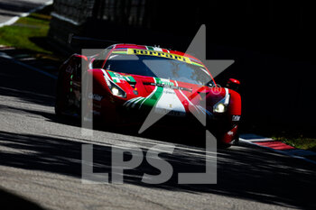 2022-07-09 - 51 PIER GUIDI Alessandro (ita), CALADO James (gbr), AF Corse, Ferrari 488 GTE EVO, action during the 6 Hours of Monza 2022, 4th round of the 2022 FIA World Endurance Championship on the Autodromo Nazionale di Monza from July 8 to 10, 2022 in Monza, Italy - AUTO - FIA WEC - 6 HOURS OF MONZA 2022 - ENDURANCE - MOTORS
